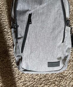 Mancro Laptop Backpack for Travel, Anti-theft Laptop Backpack for Men Business Backpack Work Daypack with USB Charging Port, Grey 15.6 inch 52 81FtdoaEk6L