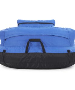 Swimline Inflatable Durable Fabric Swimming Pool Floating Lounger Chair with Armrest, Backrest, and Built-in Cupholder for Adults and Kids, Blue 14 81FtzN6PUqL