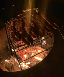 Coleman Deluxe Open Flame Camp Grill, Steel Outdoor Folding Grill Rack for Over Fires, 288 Sq. In. Cooking Surface for Camping, Tailgating, Grilling, & Bonfires 11 81FuMhl6jTL