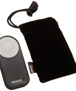 Amazon Basics Wireless Remote Control for Specific Canon Digital SLR Cameras, Black, 0.28" x 1.10" x 3.36" 29 81FvJU QaL