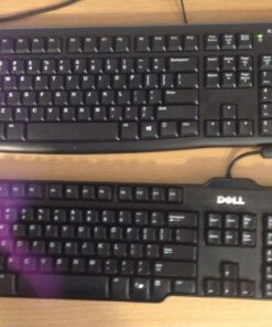 Logitech K120 Wired Keyboard for Windows, Plug and Play, Full-Size, Spill-Resistant, Curved Space Bar, Compatible with PC, Laptop - Black 31 81FvWBru0gL