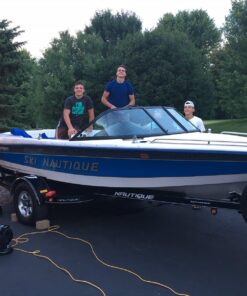 Boat Juice Boat Cleaning Kit - Exterior Boat Cleaner Water Spot Remover, Interior Boat Cleaner for Seats and Vinyl, 2 Microfiber Towels - Boat Cleaning and Detailing Supplies (Kit) 52 81FvdeIrz2L