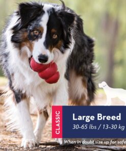 Alternative view of KONG - Classic Dog Toy, Durable Natural Rubber- Fun to Chew, Chase and Fetch - for Large Dogs Standard Packaging