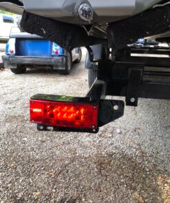 Wellmax 12V LED Trailer Lights, Submersible and Waterproof Low Profile Rectangular tail lights for RV, marine, boats, trailers 32 81Fx8nx7tdL