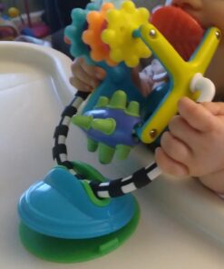 Sassy Teethe & Twirl Sensation Station 2-in-1 Suction Cup High Chair Toy | Developmental Tray Toy for Early Learning | for Ages 6 Months and Up 27 81Fxp5qud7L
