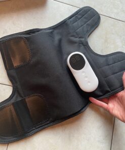 LINGTENG Leg Massager, Calf Air Compression Massager with Heat, Cordless Leg Massager for Circulation and Pain Relief, Calf Massager with 3 Intensities, Gifts for Women (Only Single) Black 48 81Fze6Fze6L