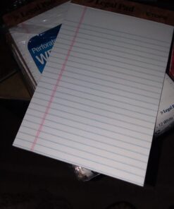 TOPS 5 x 8 Legal Pads, 12 Pack, The Legal Pad Brand, Narrow Ruled, White Paper, 50 Sheets Per Writing Pad, Made in the USA (7500) 21 81G ezRkGwL