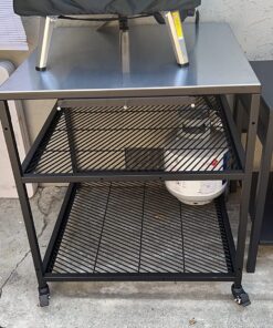 Ooni Modular Large Table - Pizza Oven Accessories - Pizza Oven Table - Pizza Oven Stand - Outdoor Modular Table - Outdoor Kitchen Contemporary 17 81G11dbnQ4L