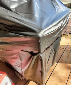 Kingkong Gas Grill Cover 7553 | 7107 Cover for Weber Genesis E and S Series Gas Grills Includes Grill Brush, Tongs and Thermometer 43 81G3MbdjIXL