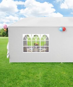 FDW 10x30 Party Tent Wedding Patio Gazebo Outdoor Carport Canopy Shade with Side 8 Removable Walls 10'x30' Party Tent 33 81G54m4UUNL