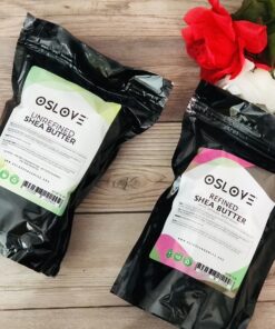 Oslove Organics Organic Unrefined Shea Butter 1 LB - African,100% Pure, Non-GMO, Fresh, Rich and Creamy | Use for Body/Hair moisturizing butters, Lip balms, soap base, salves and deodorants 1 Pound (Pack of 1) 20 81G5IcHLCL