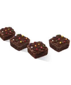 Wilton Bite-Size Brownie Squares Silicone Mold, 24-Cavity MINI Brown 28 81G5sPyI8EL