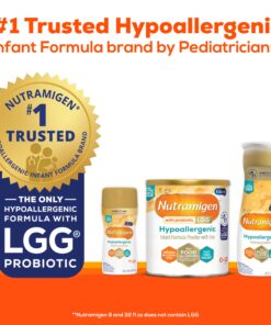 Enfamil Nutramigen Infant Formula, Hypoallergenic and Lactose Free Formula with Enflora LGG, Fast Relief from Severe Crying and Colic, Powder Can, 19.8 Ounce (Pack of 4) 18 81G5zXhL9aL