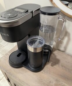 Keurig K-Cafe SMART Single Serve K-Cup Pod Coffee, Latte and Cappuccino Maker, Black 82 81G6Xt5mFHL