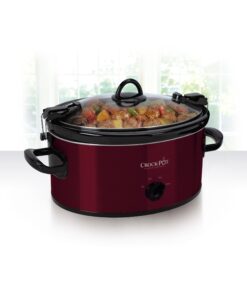 Crock-Pot 6-Quart Cook & Carry Oval Manual Portable Slow Cooker, Red - SCCPVL600-R 24 81G6ZCV5kLL