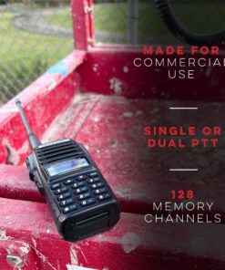 BaoFeng UV-82C Dual-Band 136-174/400-520 MHz FM Ham Two-Way Radio, Transceiver, HT with Battery, Earpiece, Antenna, Charger 14 81G7Jl74vzL