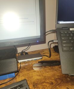 USB C Laptop Docking Station 3 Monitors, 13 in 1 USB C Hub with Dual HDMI+DisplayPort+10Gbps USB A/C, 100W PD, 6 USB, Ethernet, SD/TF, Audio, USB C Dock with iPhone 15/Mac/Dell/HP/Surface/Steam Deck 13-in-1(Dual HDMI+DisplayPort) 35 81G7YLryrL