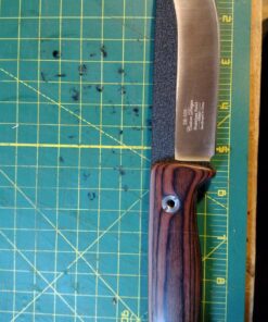 Elk Ridge ER-555 Series Fixed Blade Knife with Survival Kit, 10.5-Inch Overall Brown Pakkawood 21 81G7v4 3t5L