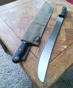 EDMBG Set of 2 - Heavy Duty Machetes, 18" inch, Survival Knives for Home and Outdoors 13 81G8IEt1gGL