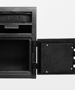 Templeton Safes Standard Depository Drop Slot Safe with Electronic Keypad Combination & Key Backup, 1.12 CBF Standard - 1.12 CBF 10 81GAXUloWL