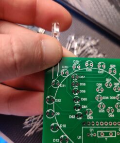 IS DIY Electronics Projects Soldering Practice, Heart Love LED Lights Kit, Remote Control RC Circuit Assemble DIY Soldering Kit No Case 43 81GBxK0wowL