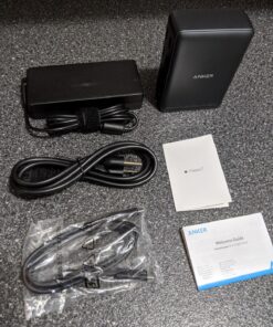 Anker 575 USB-C Docking Station (13-in-1), 85W Charging for Laptop, 18W Charging for Phone, Triple Display, 4K HDMI, 10 Gbps USB-C and 5 Gbps USB-A Data, Ethernet, Audio, SD 3.0 40 81GCAbVbXuL