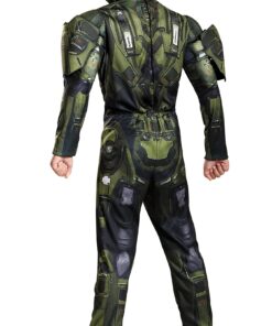 Alternative view of Master Chief Classic Muscle Costume, Large (10-12) Large (10-12) Kids Classic Costume