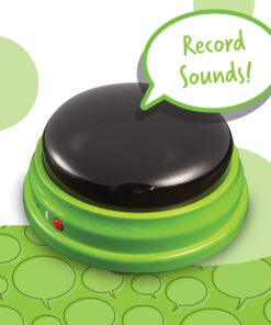 Alternative view of Learning Resources Recordable Answer Buzzers - Set of 4, Ages 3+ | Pre-K Personalized Sound Buzzers, Recordable Buttons, Game Show Buzzers, Perfect for Family Game and Trivia Nights,Stocking Stuffers