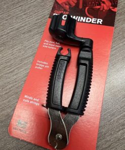 D'Addario Accessories Pro-Winder - Guitar String Winder, Guitar String Cutter, Guitar Bridge Pin Puller - Ultimate Ergonomic All in One Guitar Tool for Restringing - Black Guitar ProWinder 25 81GESgf0JIL