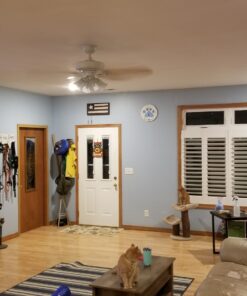 PARMIDA (12 Pack) 5/6 Inch Dimmable LED Disk Light Surface Flush Mount 15W, UL Listed, Recessed Retrofit Ceiling Lights, Energy Star, Installs into Junction Box Or Recessed Can,1050lm - 3000K 3000k (Soft White) 46 81GEhJTyCL