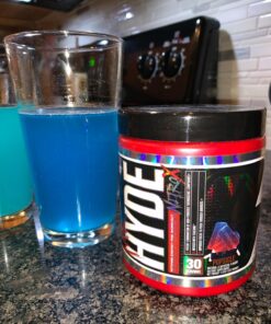 PROSUPPS® Mr. Hyde® Xtreme Pre-Workout Powder Energy Drink - Intense Sustained Energy, Pumps & Focus with Beta Alanine, Creatine & Nitrosigine, (30 Servings, Blue Razz Blitz) 29 81GFIdGESL