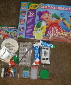 Crayola Color Chemistry Set (50 Experiments), Science Kit For Kids, STEM Toy for Kids, Holiday Gift for Teens, Ages 7, 8, 9, 10 40 81GGkg5jgFL
