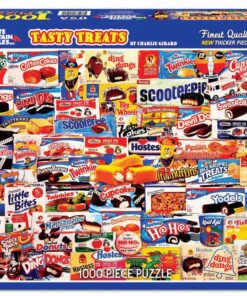 White Mountain Puzzles Tasty Treats - 1000 Piece Jigsaw Puzzle, 24" x 30" 9 81GGuRPJucL