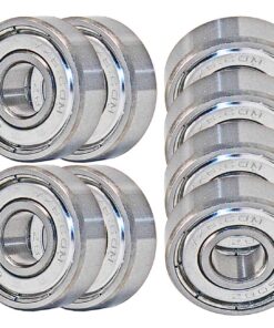 VXB 608ZZ Set of 8 Skateboard Bearing 608Z Shielded Ball Bearings 29 81GHnBmvn4L