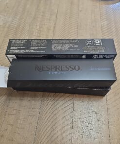 Nespresso Capsules VertuoLine, Diavolitto, Dark Roast Espresso Coffee, 10 Count (Pack of 5), Brews 1.35oz (VERTUO LINE ONLY) 10 Count (Pack of 5) 34 81GI3v4d33L