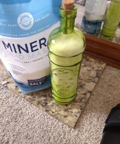 Minera Natural Dead Sea Salt - 5 lbs. Bulk - Fine Grain 46 81GKW8GXpGL