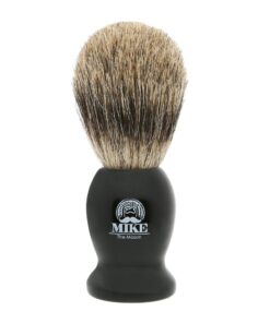 Complete Wet Shave Kit | Mike the Mason | Gift Set Includes: Hawk Safety Razor, Pure 100% Badger Hair Brush, Organic Honey Oatmeal Shave Bar, Nick Brick, 5 Premium Mens Blades, and a Razor Stand 20 81GNa4B T1L