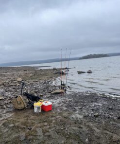 MOON LENCE Camping Chairs, Compact Backpacking Chair Lawn Chair with Side Pockets Portable Lightweight Heavy Duty Small Folding Chair for Hiking & Beach & Fishing Black 42 81GNbfFbJFL 1