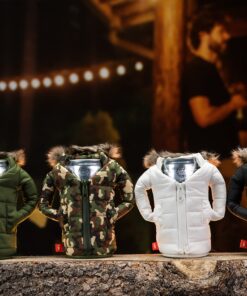 Puffin - The Pahka Beverage Parka | Insulated Can & Bottle Coolers That Keep Soda and Beer Cold | Thermocooler Sleeve Cover | 12 oz Olive Green 8 81GNee4QR1L