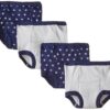 Gerber Baby Boys Infant Toddler 4 Pack Potty Training Pants Underwear 3T Sport Stripe 42 81GO5L2udeL