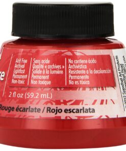 Alternative view of Speedball 2-Ounce Super Pigmented Acrylic Ink, Scarlet Red