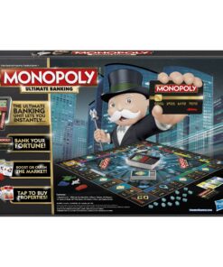 Hasbro Gaming Monopoly Ultimate Banking Edition Board Game for Families and Kids Ages 8 and Up, Electronic Banking Unit (Amazon Exclusive) 29 81GOwcJ2hML