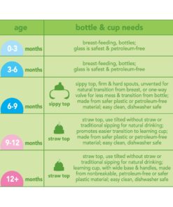 green sprouts Spout Adapter for Water Bottle, Quickly Converts a Standard Bottle into a Sippy Cup, Collar Fits Two Bottle Sizes, One Size One Size (Pack of 1) 31 81GPdR4guvL
