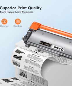 E-Z Ink (TM Compatible Toner Cartridge Replacement for Brother TN450 TN420 TN-450 TN-420 Compatible with HL-2270DW HL-2280DW HL-2230 HL-2240 MFC-7360N MFC-7860DW DCP-7065DN Intellifax 2840(4 Black) 14 81GPznAZu2L