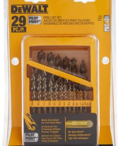 DEWALT Drill Bit Set with Metal Index, 29-Piece (DW1969) 12 81GQ8lz5poS