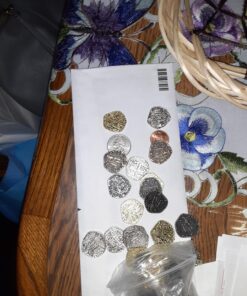 Beverly Oaks Metal Pirate Coins - Gold and Silver Spanish Doubloon Replicas - Fantasy Metal Coin Pirate Treasure (100) 100 74 81GQVHtQuuL