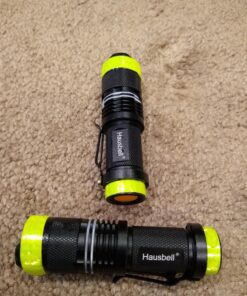 HAUSBELL A300 Rechargeable flashlights 20000 Lumens Super Bright Zoomable Waterproof Tactical Camping LED Flashlight with 5 Modes (Battery exclude) A300 1PACK 39 81GSC1we1EL