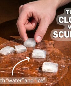 Crazy Aaron's Liquid Glass Thinking Putty 4 Inch Tin (3.2 oz) - See-Through Putty, Soft Texture - Never Dries Out 33 81GThej0Z7L