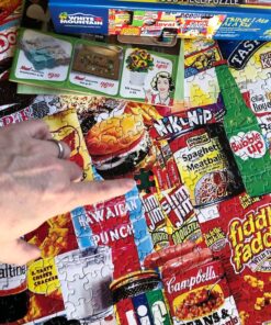 White Mountain Puzzles Things I Ate As A Kid Collage Puzzle - 1000 Piece Jigsaw Puzzle 44 81GTladCYNL