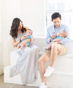 Joovy Boob Naturally Nood Bottle Nipples Featuring Ultra-Strong Silicone with Bumps to Mimic Mom and Available in 5 Flows - Compatible with Joovy Boob Bottle Line (Stage 1) 1 Count (Pack of 1) Stage 1 6 81GUfK4uLzL 1